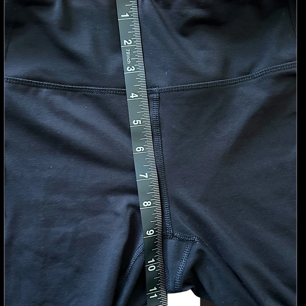 Bebe Sport Cropped Leggings Y2K Millennial Silver Logo Size S Activewear Fitness
